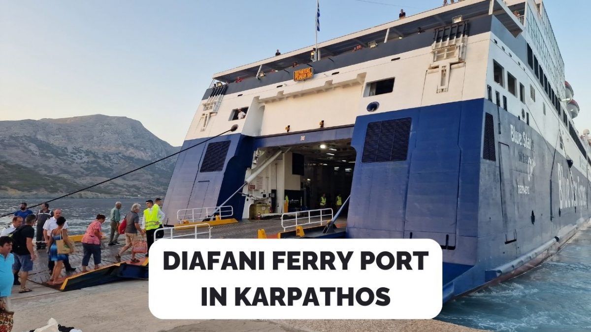 Diafani Ferry Port Karpathos