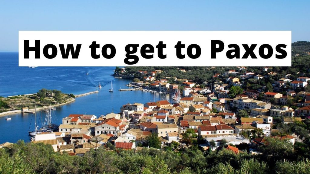 How to get to Paxos island in Greece