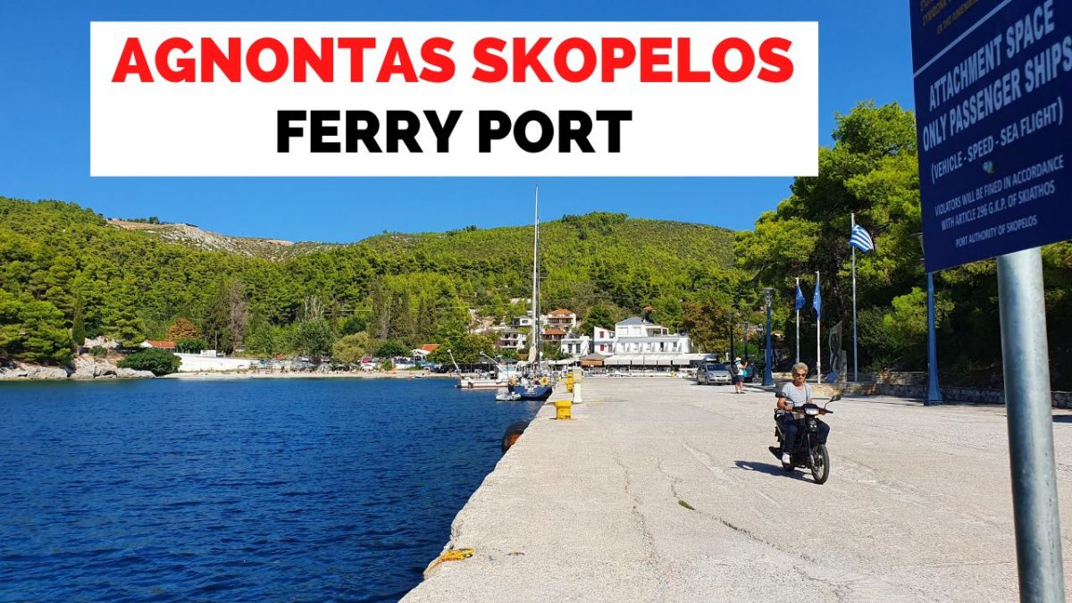 Skopelos (Agnontas) Ferry Port Guide