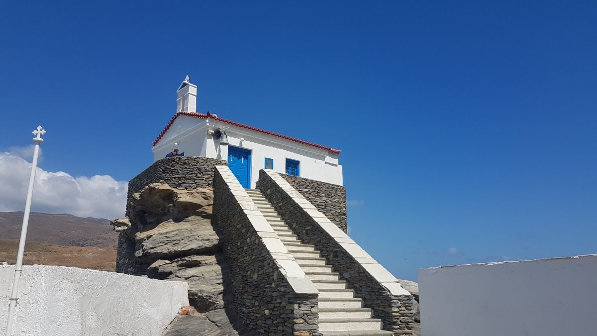 Andros island in Greece