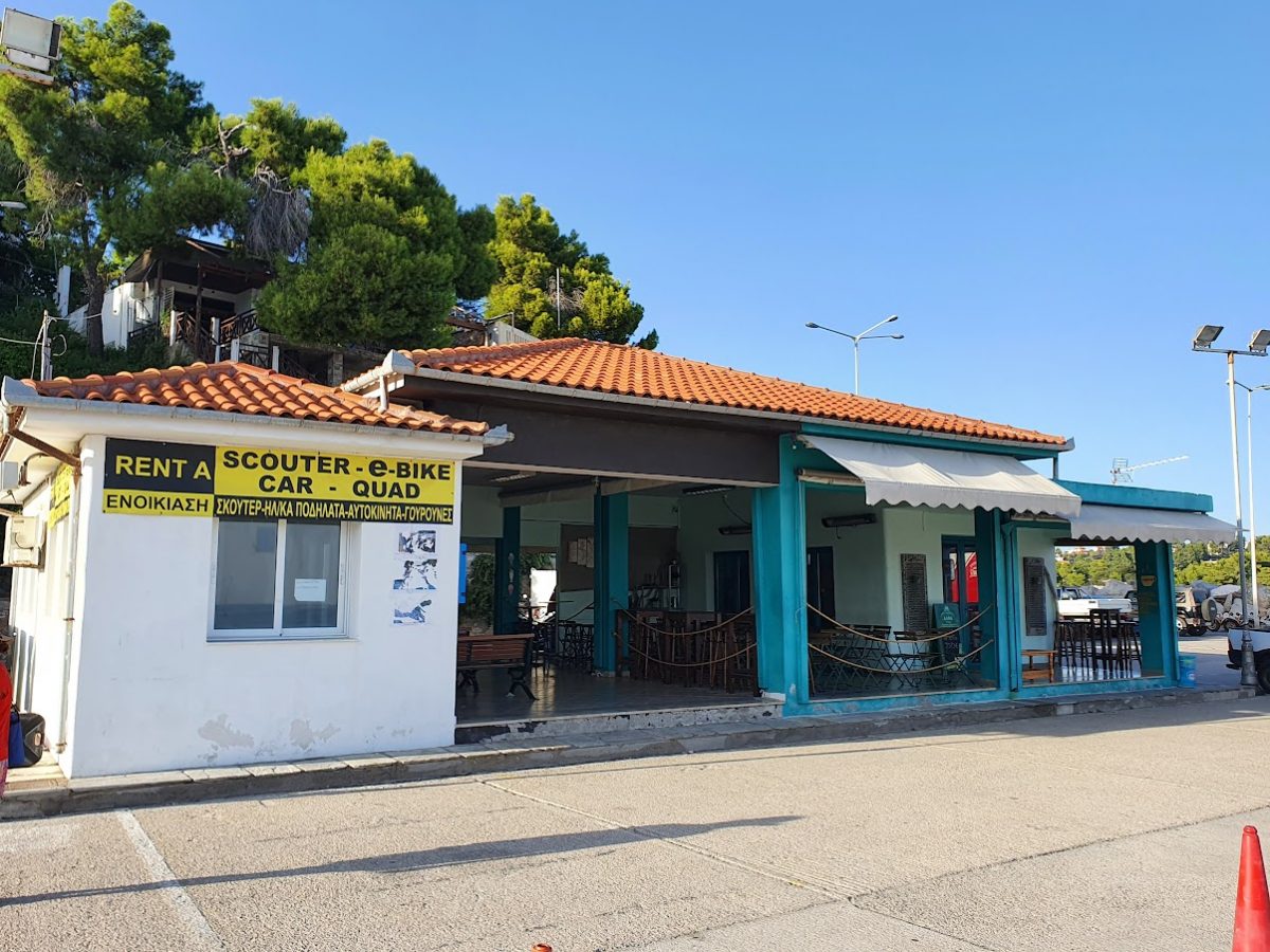 Patitiri port in Alonissos