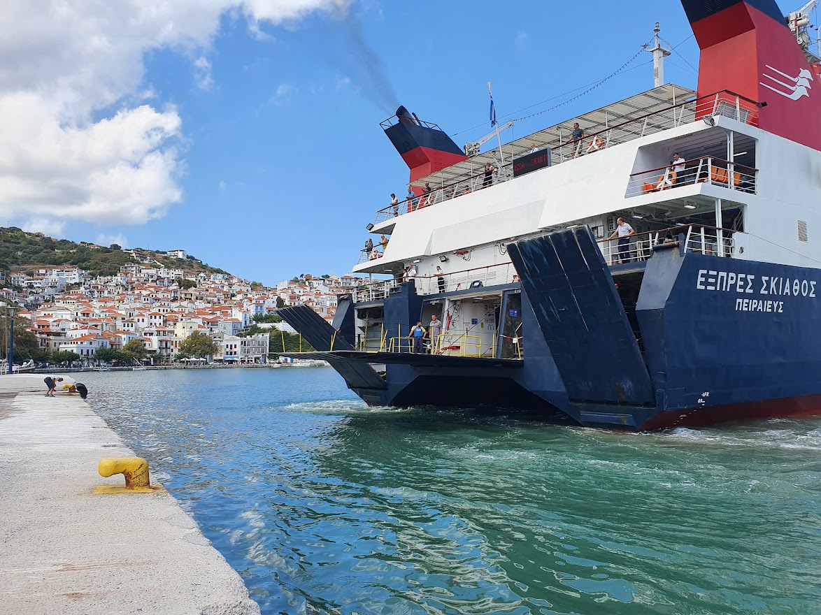 Sporades Islands Ferry Ports (Skiathos, Skopelos, Alonissos)