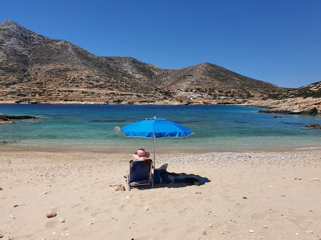 Tripiti beach in Donoussa
