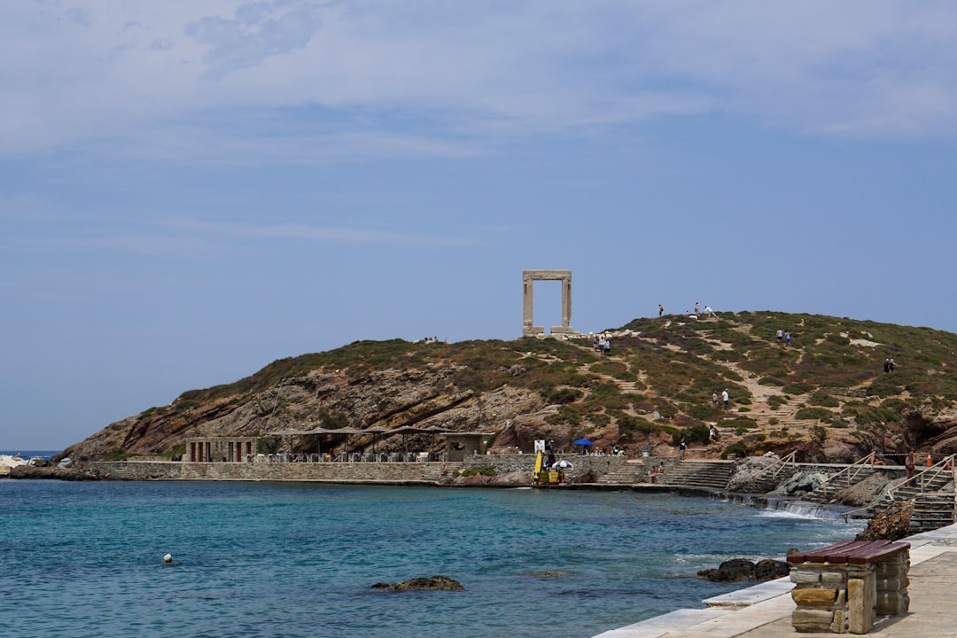 the temple of Apollo on the island of Naxos